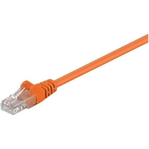 Goobay 95239 Szerelt UTP kábel 5 m - Narancssárga (95239)