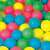 Színes műanyag labdák gyerekeknek
