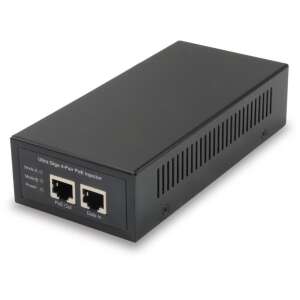LevelOne POI-5001 Ultra Giga 4-Pair PoE Injector, black, network device - LevelOne Switch