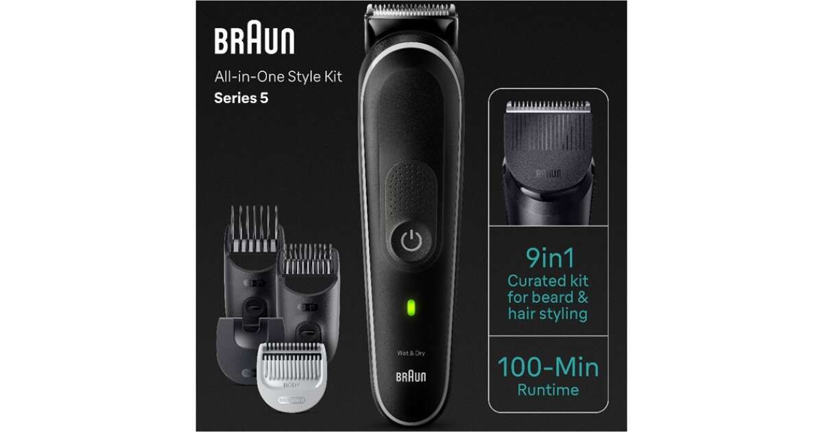 Braun Series 5 MGK 5410 Multifunction Body Groomer (MGK5410