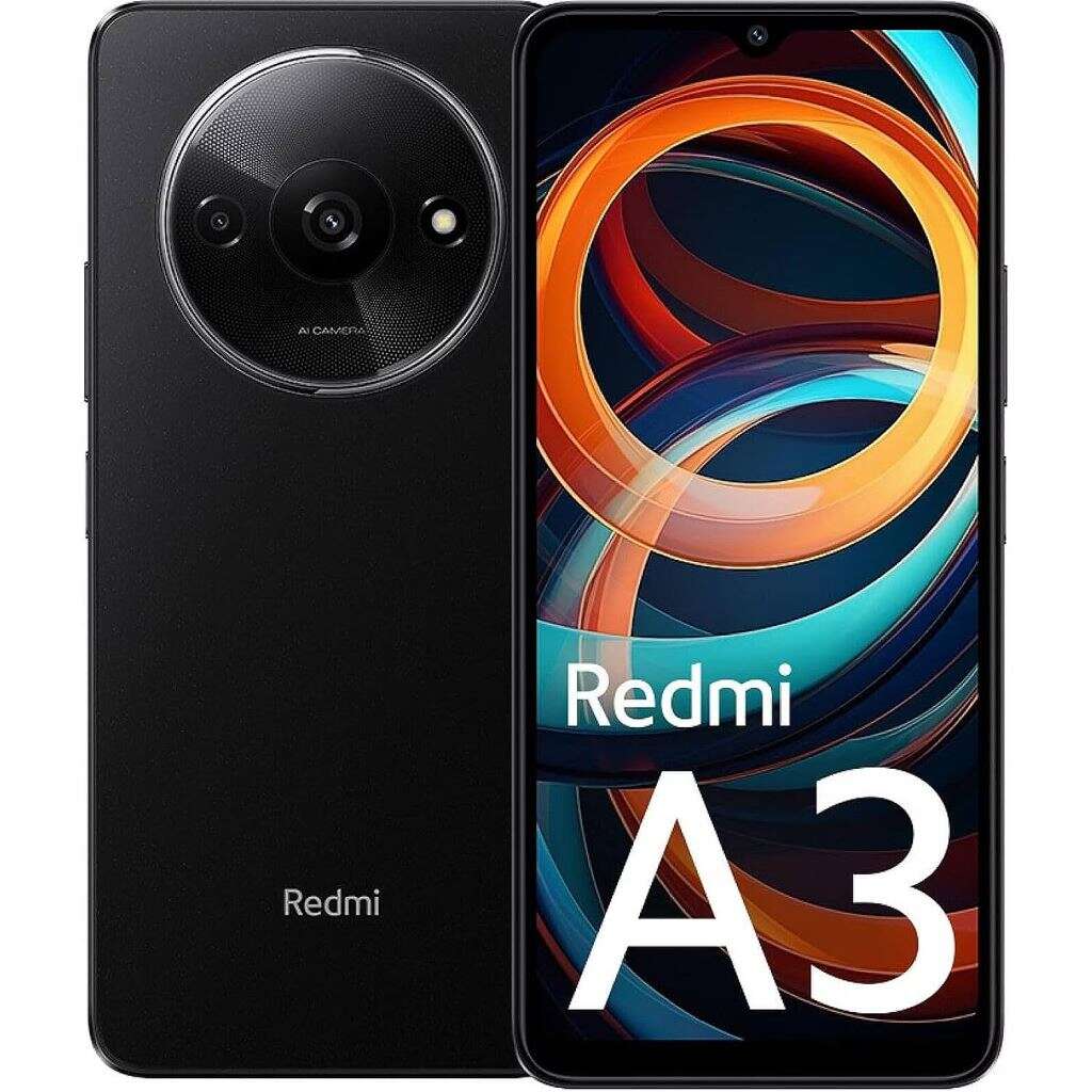 Xiaomi redmi a3 4/128gb dual-sim mobiltelefon fekete (redmi a3 4/128gb fekete)