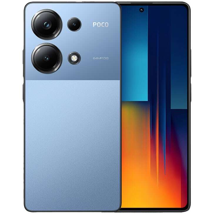 Xiaomi poco m6 pro 256gb 8ram eu blue (6941812761533)