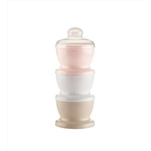 ThermoBaby anyatej- és bébiétel-tároló dobozok - 3 db - Powder Pink 35902290 Tejgyűjtő kagyló, tejtároló
