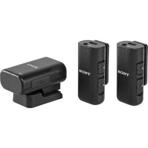 Sony ECM-W3 vezeték nélküli mikrofon rendszer, 2 adó és 1 vevő - Mikrofon