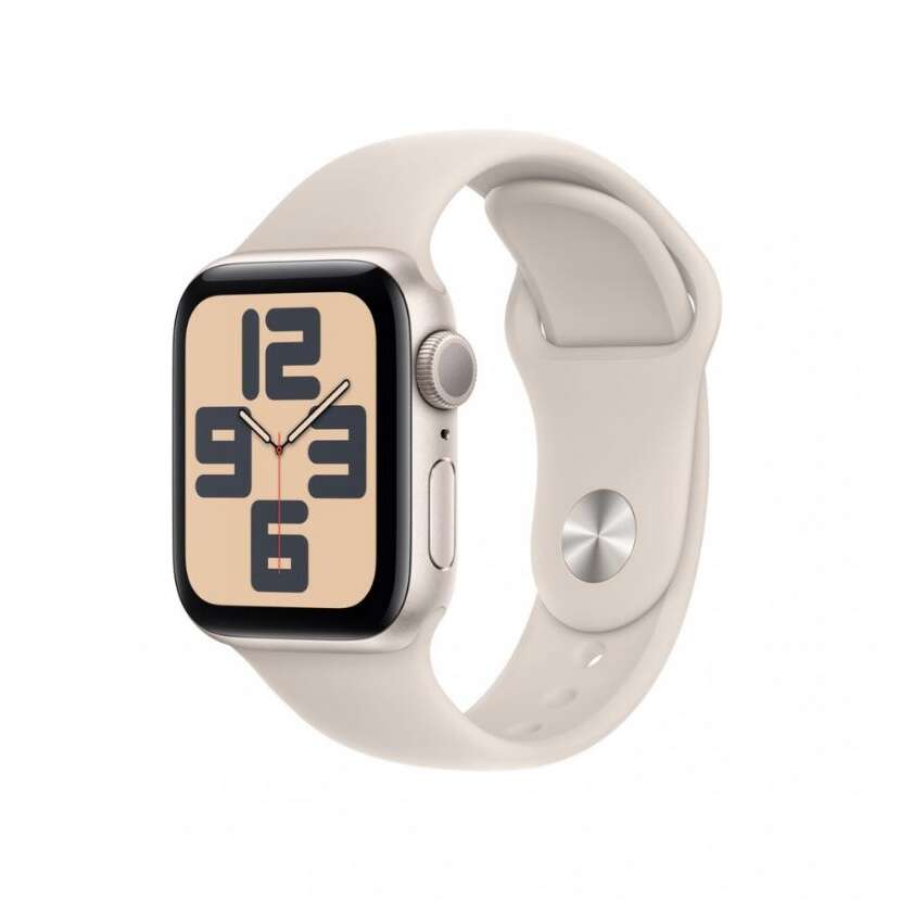 Apple watch se3 40mm fényes  aluminiumtok,csillagfény sport szíj...