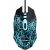Trust GXT 24752 Gaming Mouse, top view, RGB, 4000 DPI