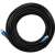 Goobay CAT6 outdoor patch cable, 10m, black, coiled