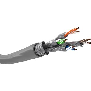 Goobay CAT6a S/FTP Hálózati Kábel - 305m 140183503 - Goobay