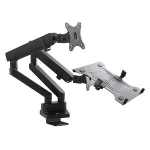 Maclean MC-813 17"-32" LCD TV/Monitor Desk Mount Black (MC-813) 95961993 - Monitor Mount and Stand