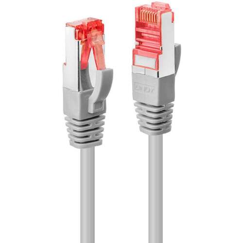 Sieťový kábel Lindy RJ-45 Cat6 S/FTP 3m, sivý
