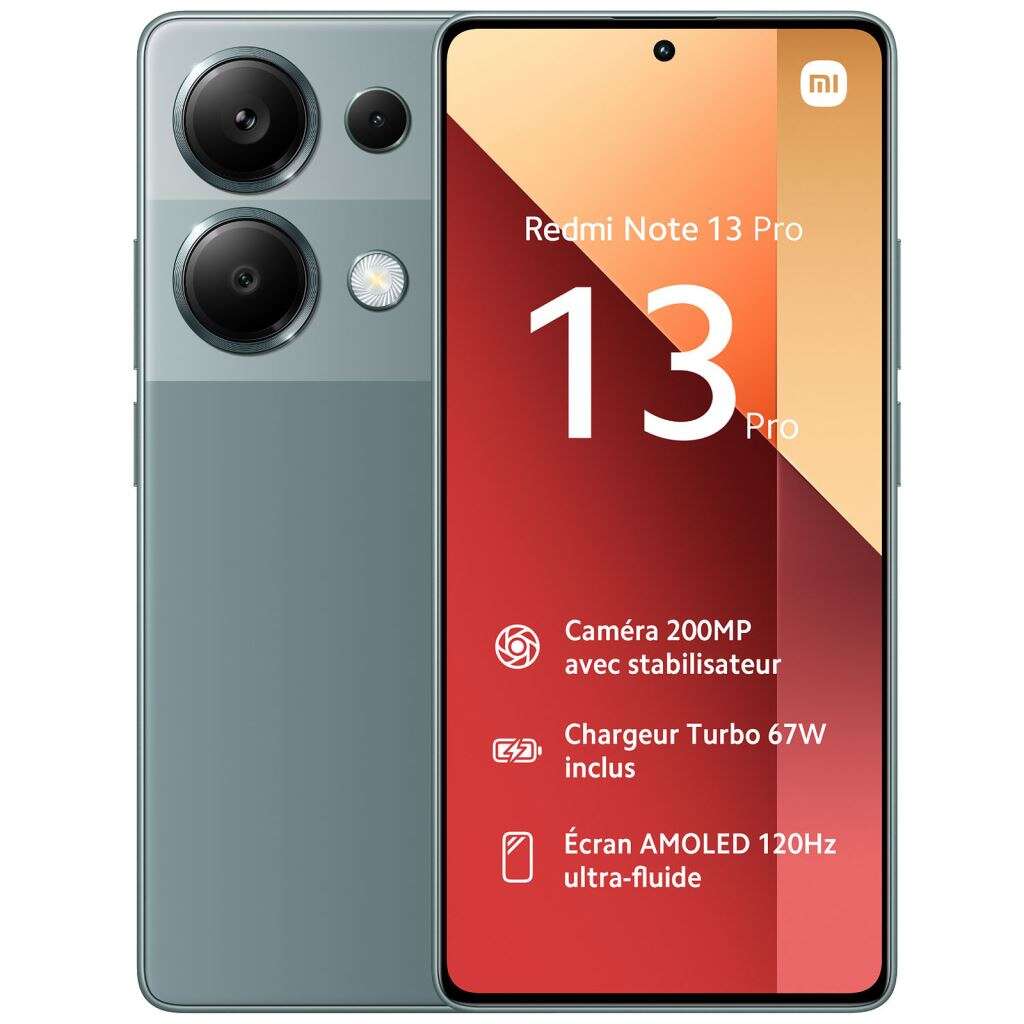 Xiaomi redmi note 13 pro lte 12/512gb dual-sim mobiltelefon zöld (xiaomi redmi note 13 pro lte 12/512gb z&#246;)