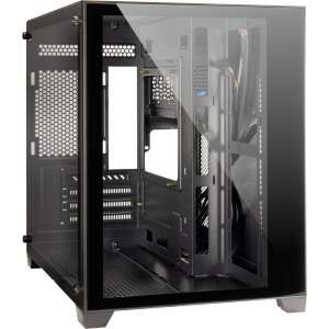 Inter-Tech Gaming-Carcasă Micro-ATX C-501 Aspect negru 95974703 - Carcase PC