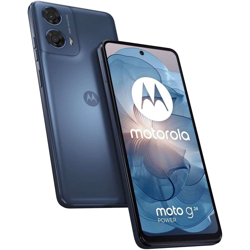 Motorola moto g24 power edition 8/256gb dual-sim mobiltelefon kék...