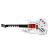 Biela elektrická gitara Guitar Star