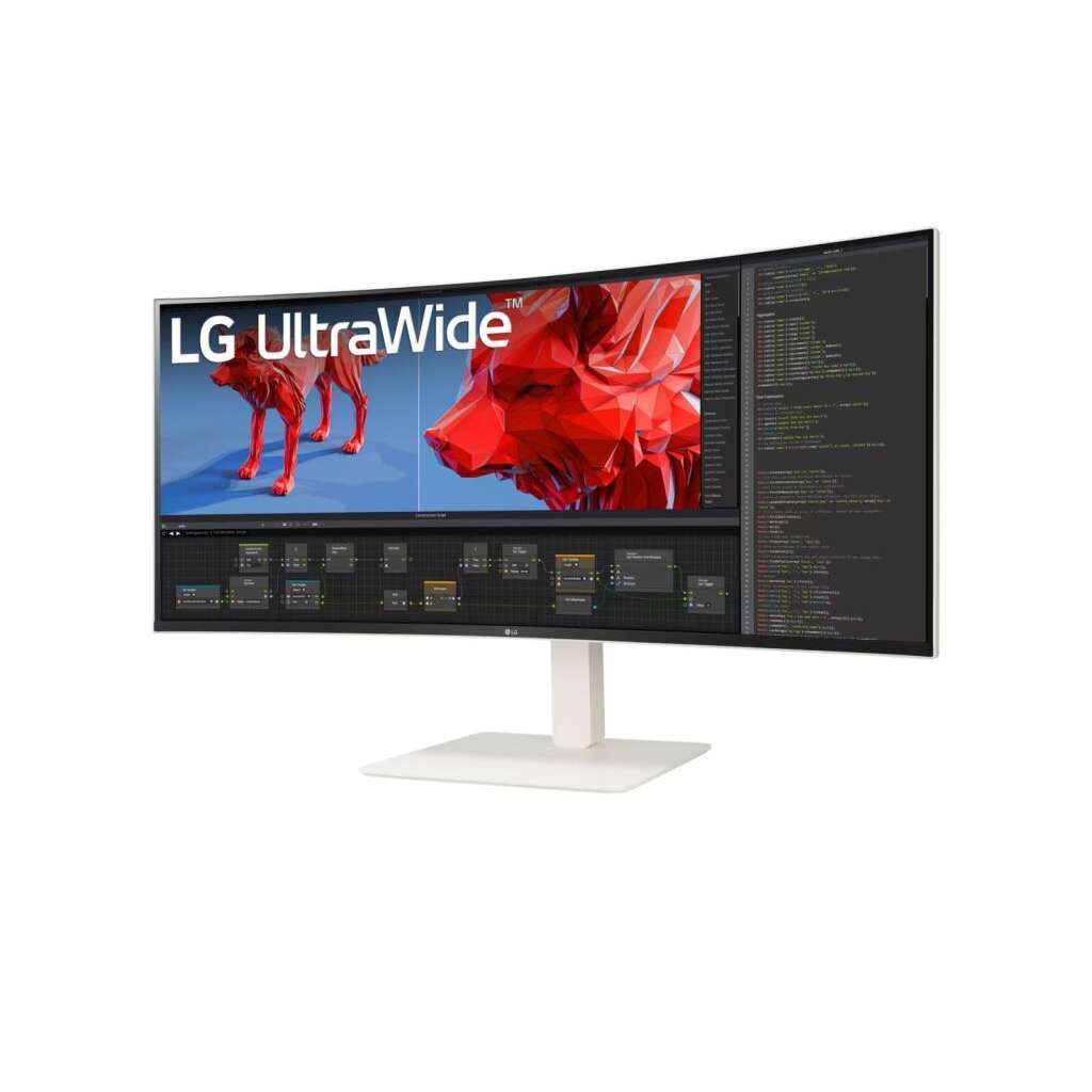 38" lg 38wr85qc-w ívelt lcd monitor (38wr85qc-w)