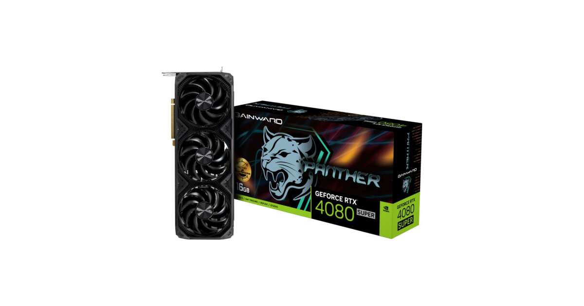 Gainward RTX 4080 SUPER Panther OC - 16 Go GDDR6X, Comme Neuve, Peu Servie