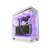 Obudowa komputera NZXT H6 Flow RGB mid tower ATX ze szklanym panelem bocznym, pokazująca zbudowany komputer z podświetleniem RGB