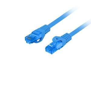 Patchkabel Cat.6A S/FTP LSZH CCA 20m blau Fluke Passed Lanberg 95986221 - Lanberg UTP-Kabel