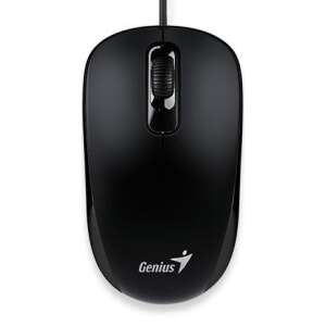 Genius DX-101 optical mouse, black, top view - Mouse