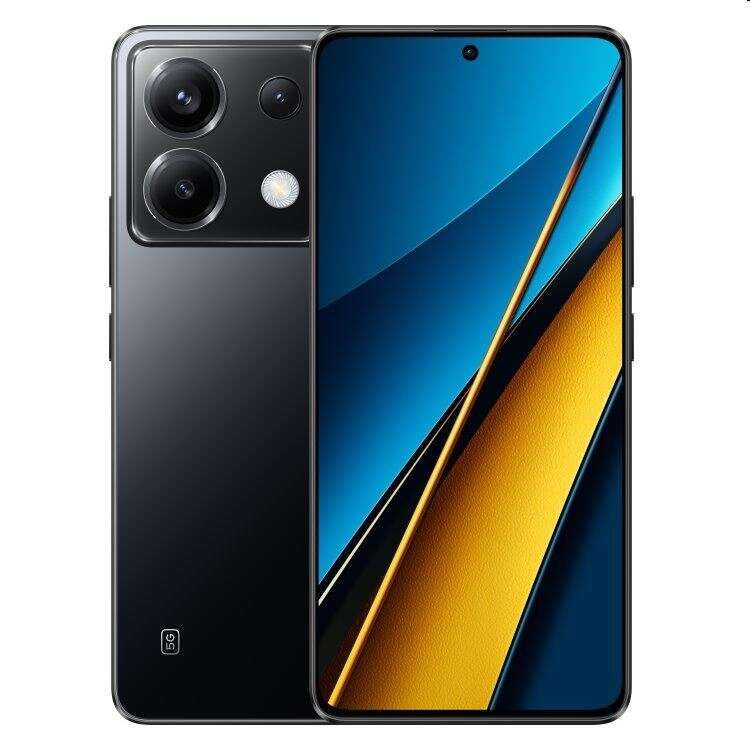 Xiaomi poco x6 5g 8/256gb dual-sim mobiltelefon fekete (xiaomi poco x6 5g 8/256gb dual-sim feket)