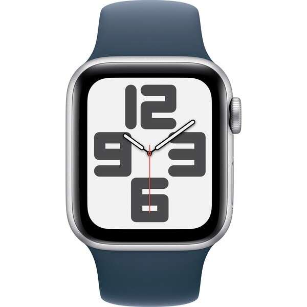 Apple watch se aluminium cellular 40mm silber (sportarmband sturm...