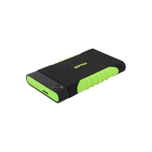 Hard disk extern Silicon Power Armor A15 1TB, negru și verde