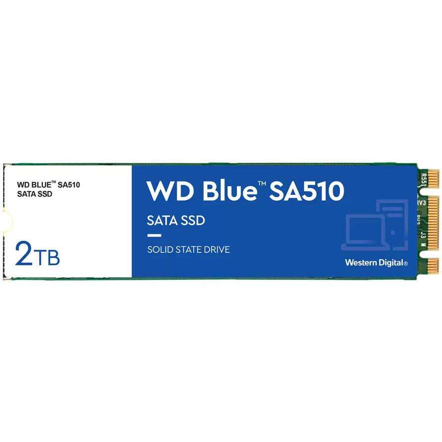 Western digital ssd wd blue   m.2 2280       2tb sata3   sa510 (wds200t3b0b)