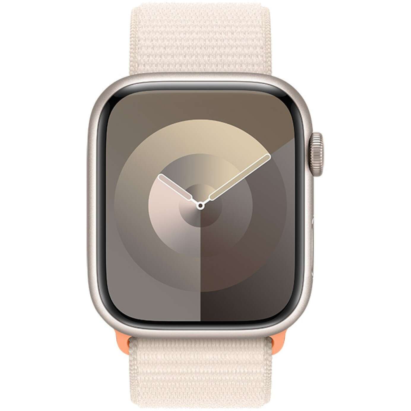Apple watch s9 aluminium 45mm polarstern (sport loop polarstern)...