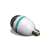 DekorTrend rotating party bulb with colorful lights, side view