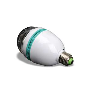 Lumină rotativă de petrecere, culori roșu, albastru, verde, priză E27, 3W