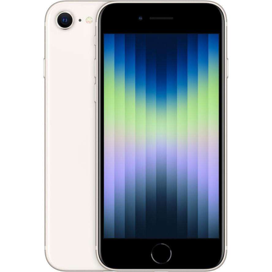 Apple iphone se 64gb starlight 4.7" (2022) 5g eu model ios (mmxg3z)
