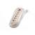 White 6-outlet power strip with 5 meter cable