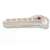 White 6-outlet power strip with 5 meter cable