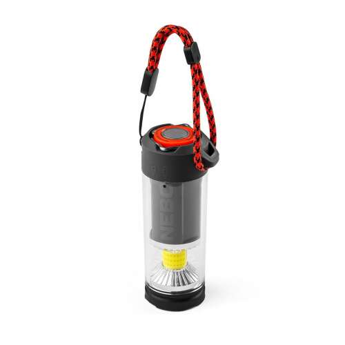 NEBO GALILEO™ TEMPEST 350 Laterne, 350 Lumen, 8 Modi, rotes Licht, 360° und 120° Strahl, 112m Reichweite, IPX7 wasserdicht, Trageschlaufe, magnetischer Sockel