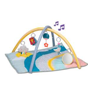 Taf Toys Mini Moon Interactive Play Mat with Play Arch - Blue - Baby Gyms & Play Mat