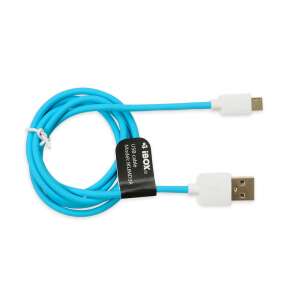 Kabel USB-A do Micro USB iBox IKUMD3A, niebieski, 1 metr - Kabel USB