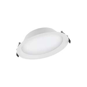 LEDVANCE DL ALU DN 200 lampă de plafon încastrată, albă, 25W, 3000K, IP44 - Lămpile încastrate