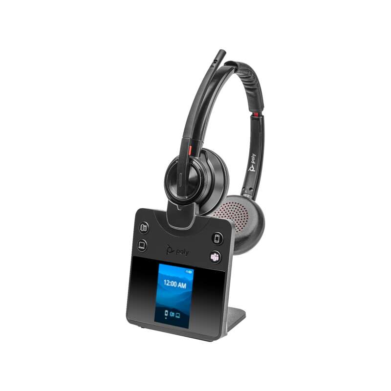 Hp poly savi 8420 office wireless headset - fekete (8l5b3aa- abb)