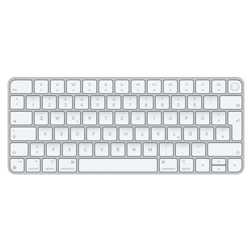 Apple magic keyboard touch id wireless billentyűzet - német (mk293d/a)