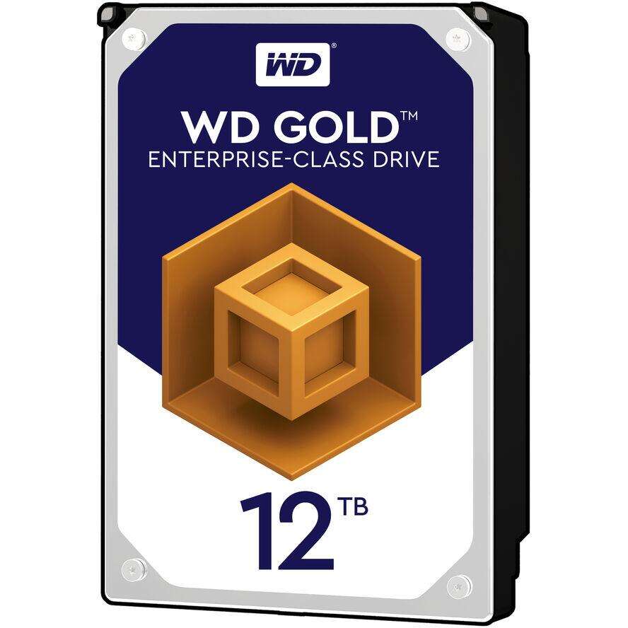 Western digital wd      8.9cm (3.5")  12tb sata3 wd121kryz   7200 256mb gold inte...