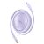 Cablu Baseus Free2Draw Mini, Retractabil, USB-C la USB-C, 100W, 1m, Violet (P10364500511-00) 96079329