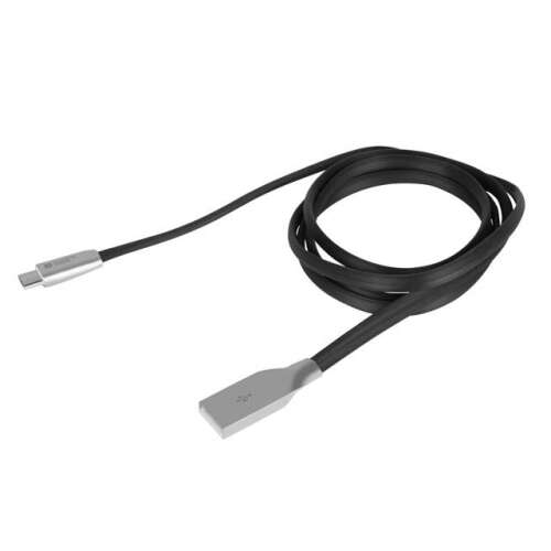 Cablu de încărcare Natec Extreme Media USB-A la Micro USB, 1 metru, negru