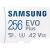 Close-up of Samsung 256GB EVO Plus microSD Card