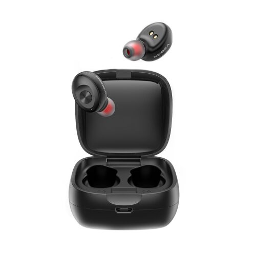 VEGER XG08 Fekete Bluetooth Fülhallgató töltőtokkal - Veger
