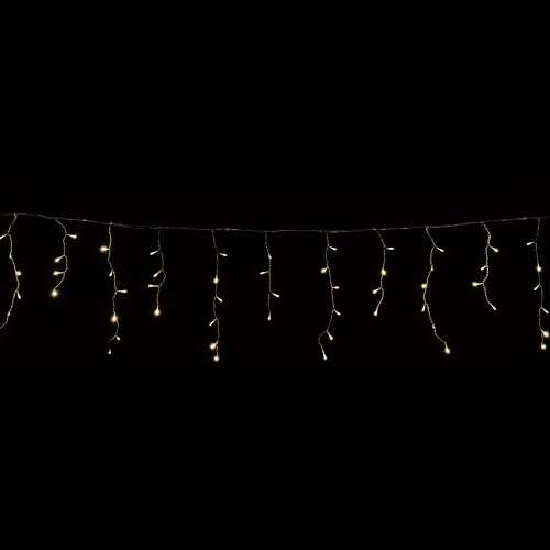 DekorTrend Crystalline 101 LED światełka szronowe, ciepły biały, przezroczysty kabel