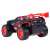 Cross Country RC Monster Truck hračka, čierna a červená