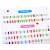 Music sheet for kids xylophone toy, learn to play songs, jingle bells, little star