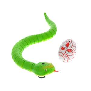 Ferngesteuerte Schlangenspielzeug, Innovation Snake, grüne Schlange, ei-förmige Fernbedienung, realistisches Schlangenspielzeug - Nonbrand Interaktive Kinderspiele