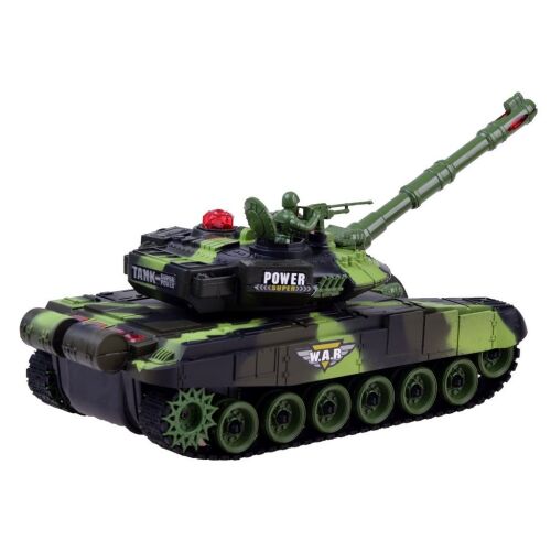 Szögletes nézet Katonai RC Tank Harcjármű - Autó és jármű