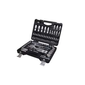 Top Master Pro Cr-V 94 részes csőkészlet, 1/4 és 1/2 hüvelyk, 4-32 mm - Topmaster